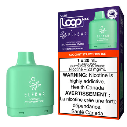 STLTH LOOP MAX X ELFBAR Coconut Strawberry Ice