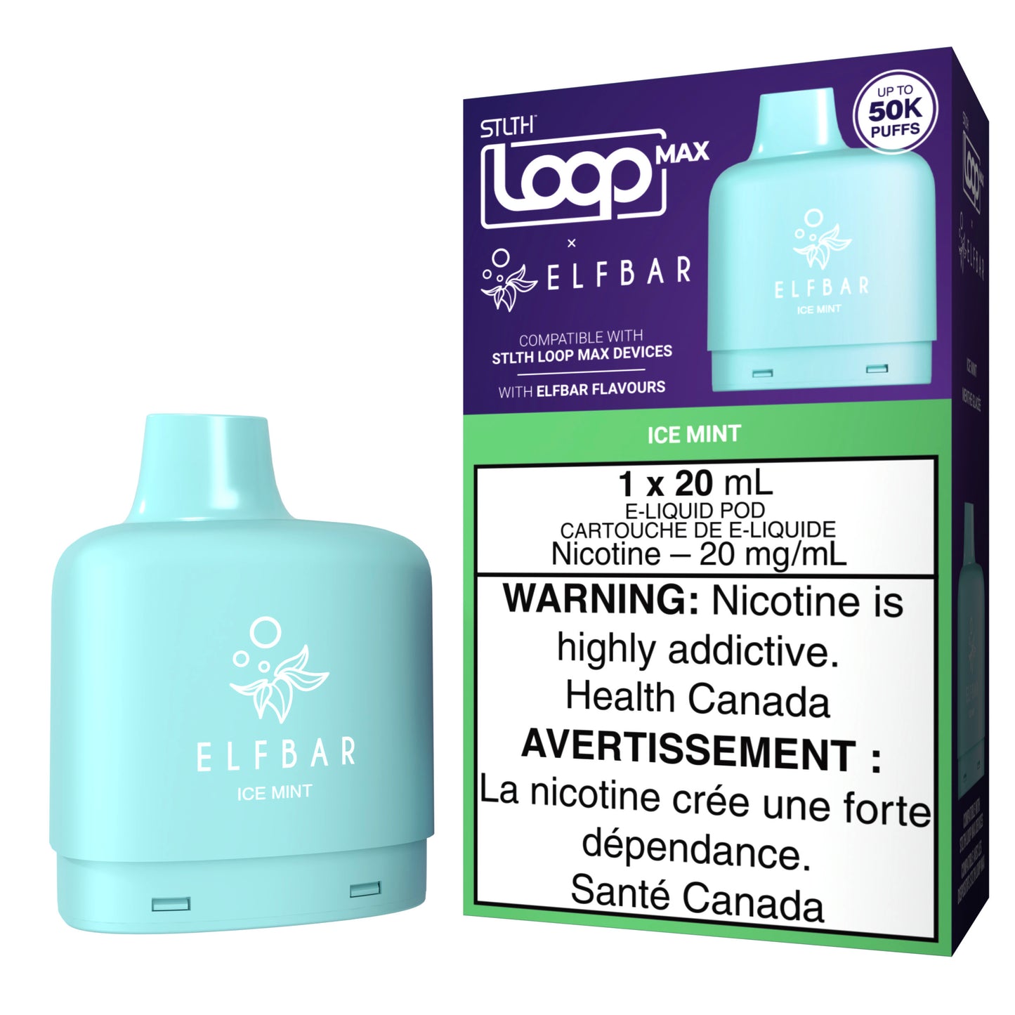 STLTH LOOP MAX X ELFBAR Ice Mint