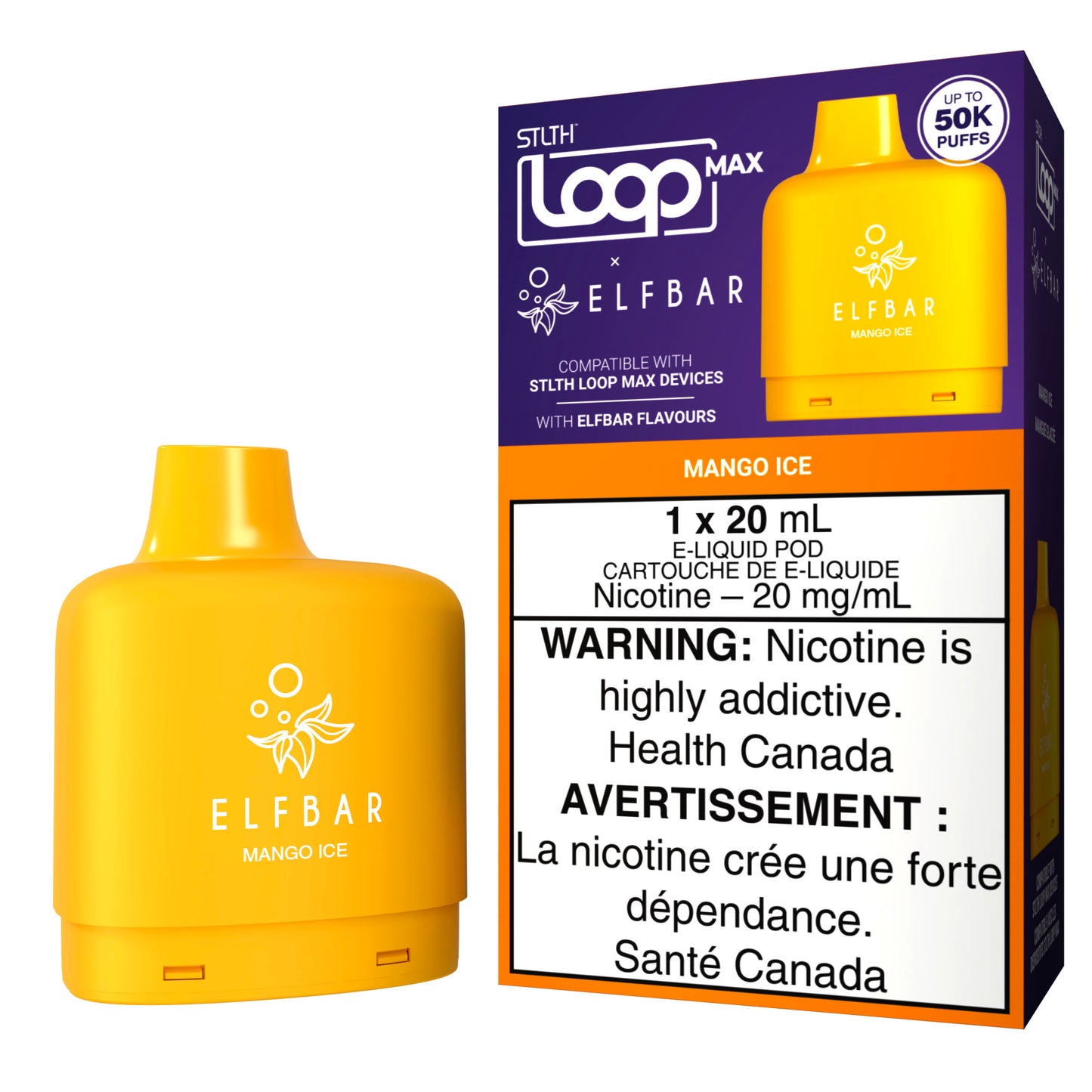 STLTH LOOP MAX X ELFBAR Mango Ice