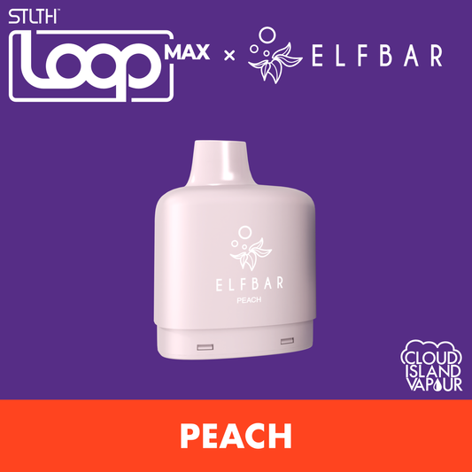 STLTH LOOP MAX X ELFBAR Pod Pack Peach