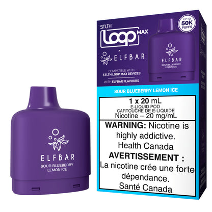 STLTH LOOP MAX X ELFBAR Sour Blueberry Lemon Ice