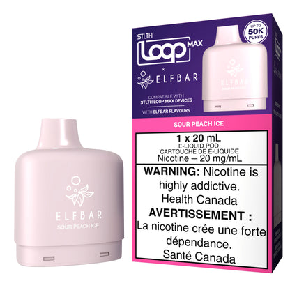 STLTH LOOP MAX X ELFBAR Sour Peach Ice