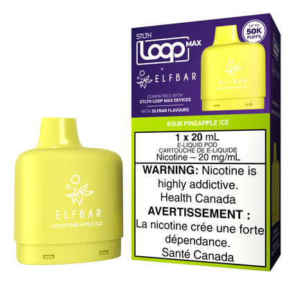 STLTH LOOP MAX X ELFBAR Sour Pineapple Ice