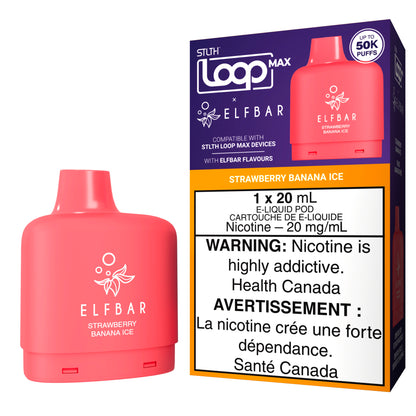 STLTH LOOP MAX X ELFBAR Strawberry Banana Ice
