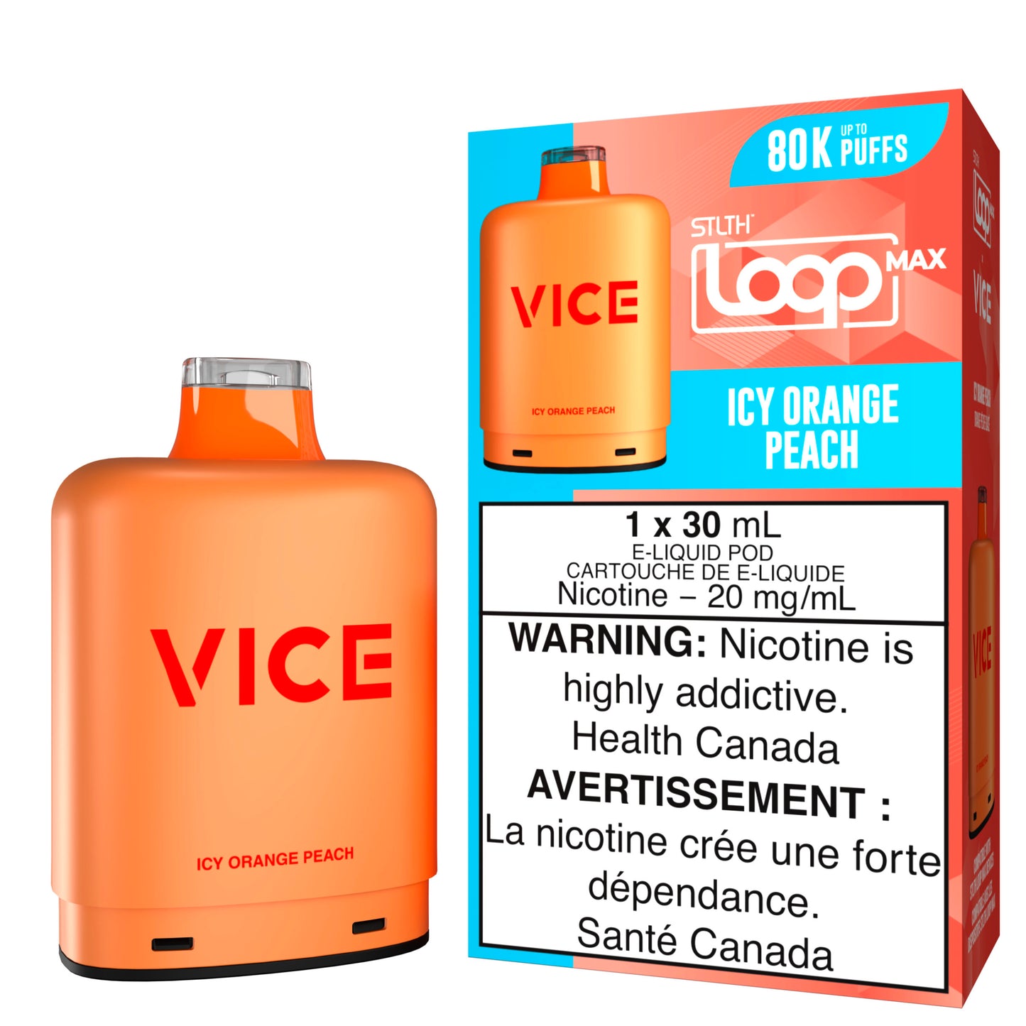 STLTH LOOP MAX X VICE Icy Orange Peach