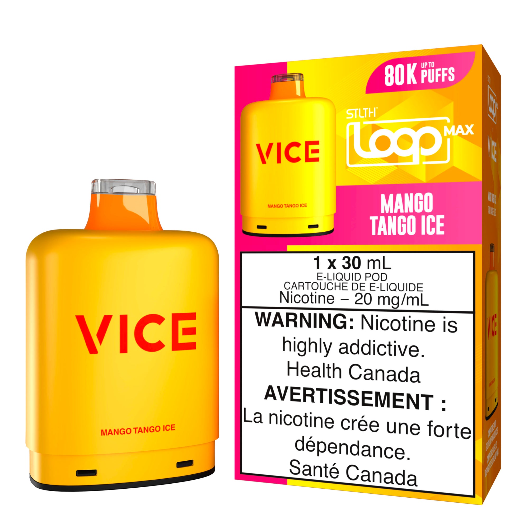 STLTH LOOP MAX X VICE Pod Pack - Mango Tango Ice Cloud Island Vapour STLTH LOOP MAX X VICE Pod Pack - Mango Tango Ice Cloud Island Vapour