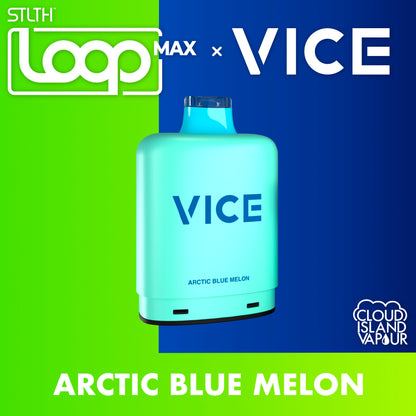 STLTH LOOP MAX X VICE Pod Pack Arctic Blue Melon