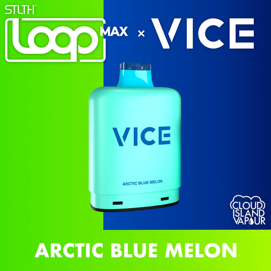 STLTH LOOP MAX X VICE Pod Pack Arctic Blue Melon
