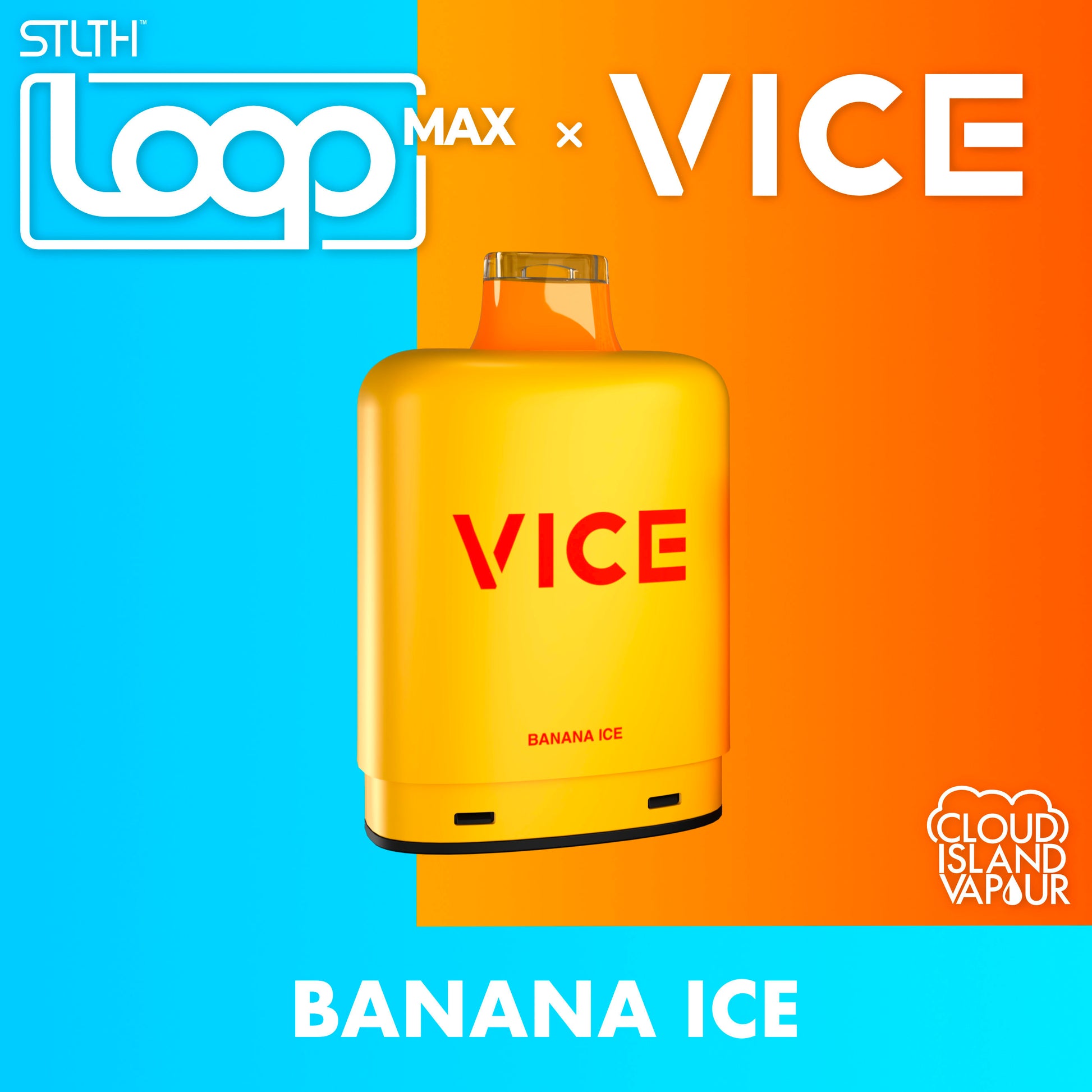 STLTH LOOP MAX X VICE Pod Pack Banana Ice