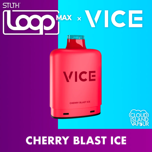 STLTH LOOP MAX X VICE Pod Pack Cherry Blast Ice