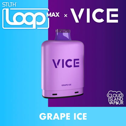 STLTH LOOP MAX X VICE Pod Pack Grape Ice