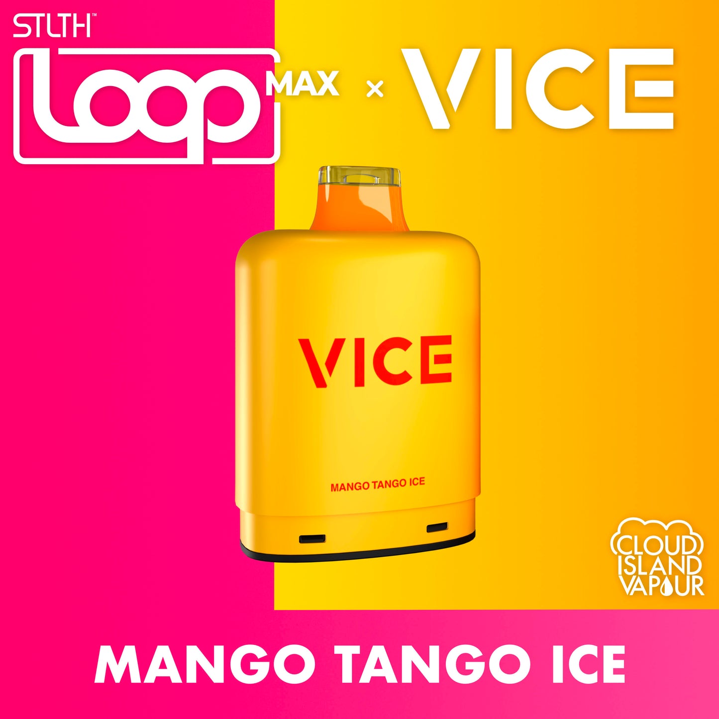 mango tango vape juice STLTH LOOP MAX X VICE Pod Pack