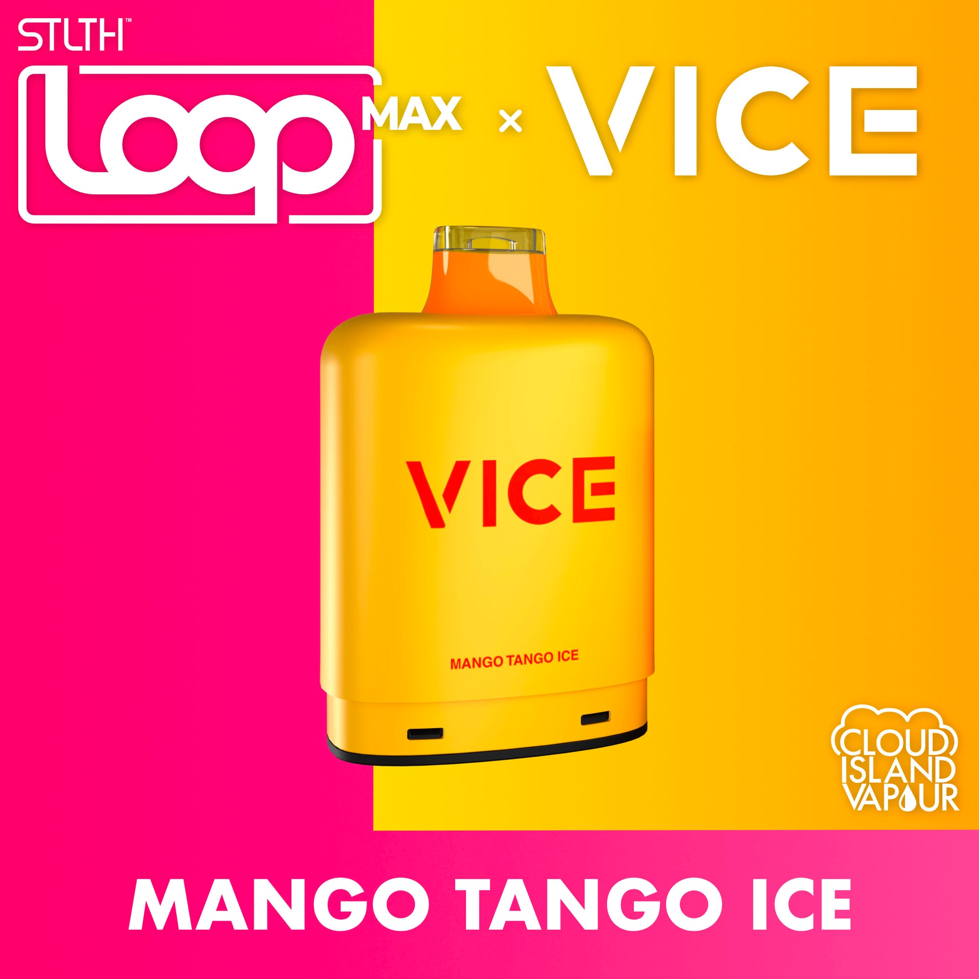 STLTH LOOP MAX X VICE Pod Pack Mango Tango Ice