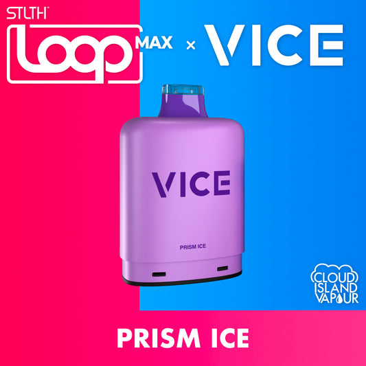 STLTH LOOP MAX X VICE Pod Pack Prism Ice