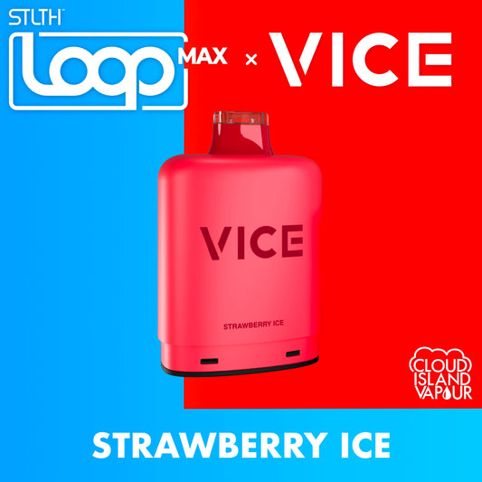 STLTH LOOP MAX X VICE Pod Pack Strawberry Ice