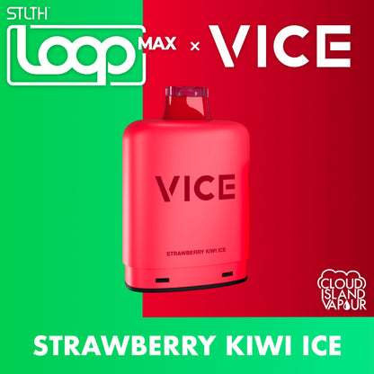 STLTH LOOP MAX X VICE Pod Pack Strawberry Kiwi Ice