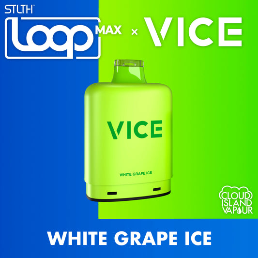 STLTH LOOP MAX X VICE Pod Pack White Grape Ice