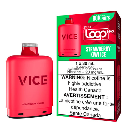 STLTH LOOP MAX X VICE Strawberry Kiwi Ice