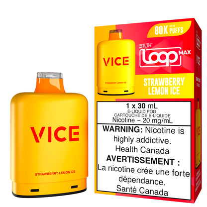 STLTH LOOP MAX X VICE Strawberry Lemon Ice