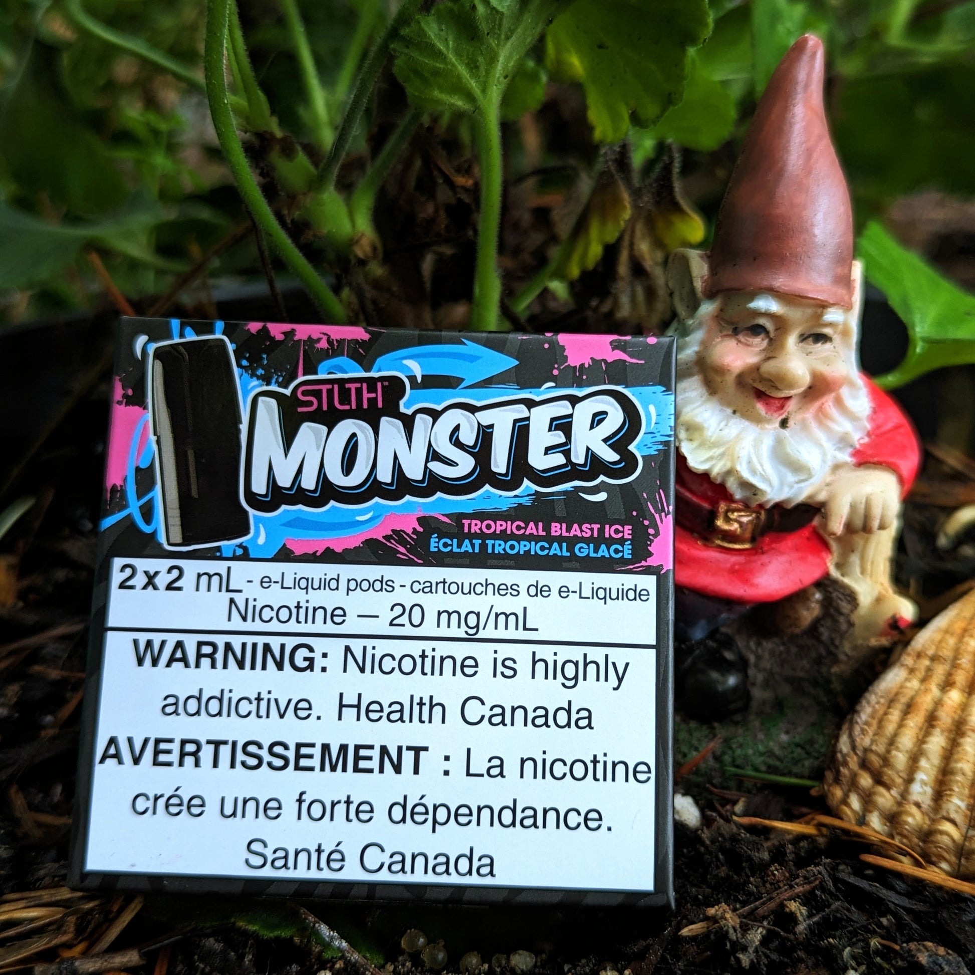 STLTH Monster Pod Package flavour Tropical Blast Ice