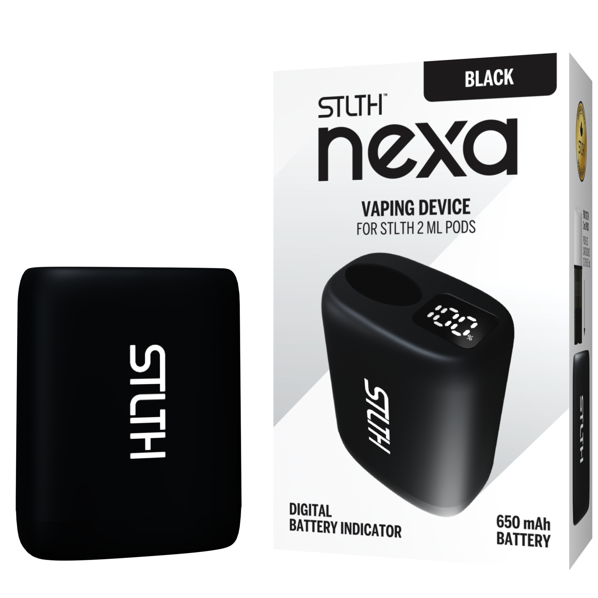 STLTH NEXA Vaping Device Black