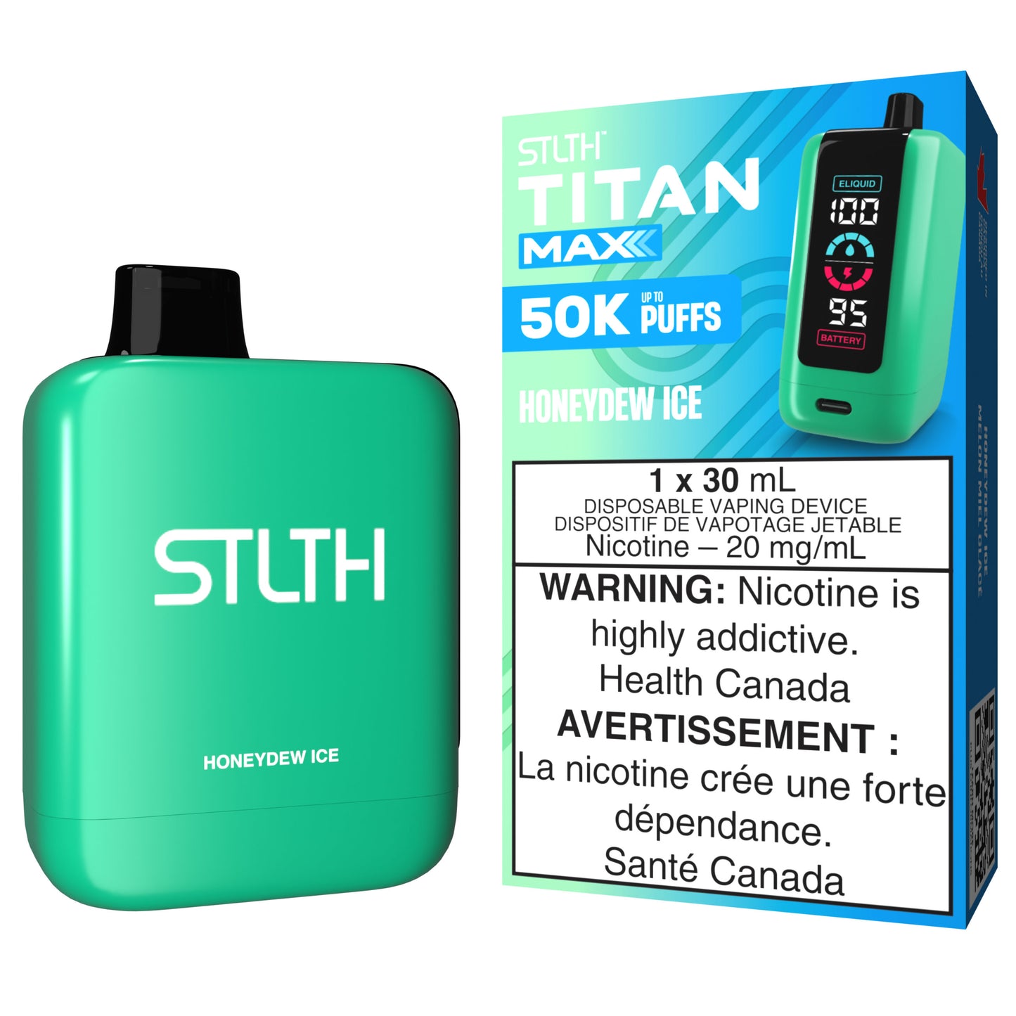 STLTH TITAN MAX Disposable Vape Honeydew Ice