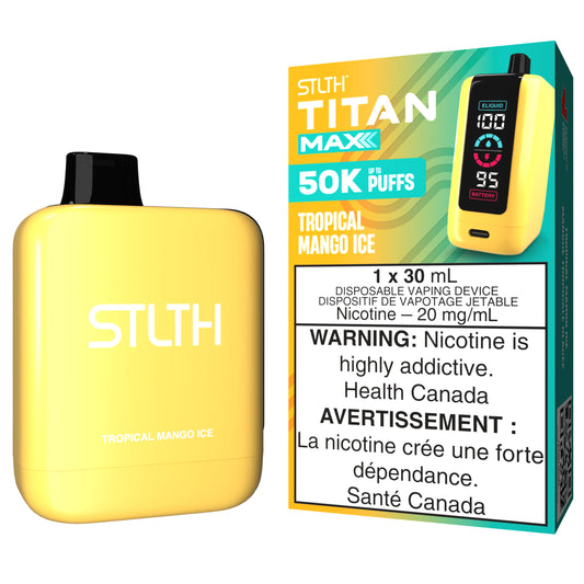 STLTH TITAN MAX Disposable Vape Tropical Mango Ice