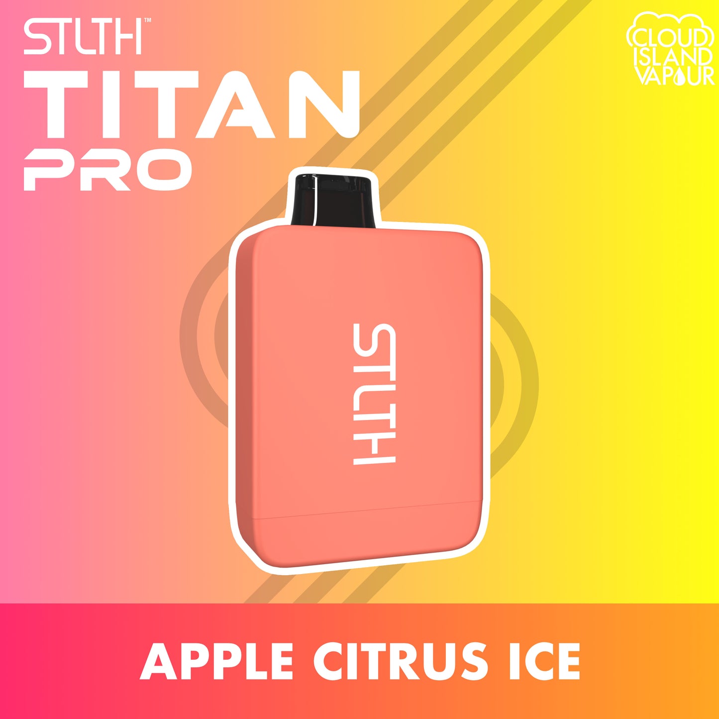 STLTH TITAN PRO Apple Citrus Ice