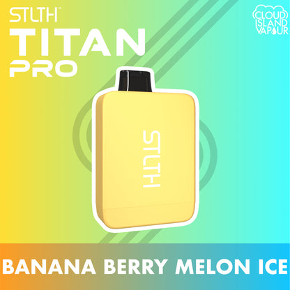 STLTH TITAN PRO Banana Berry Melon Ice