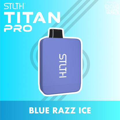 STLTH TITAN PRO Blue Razz Ice