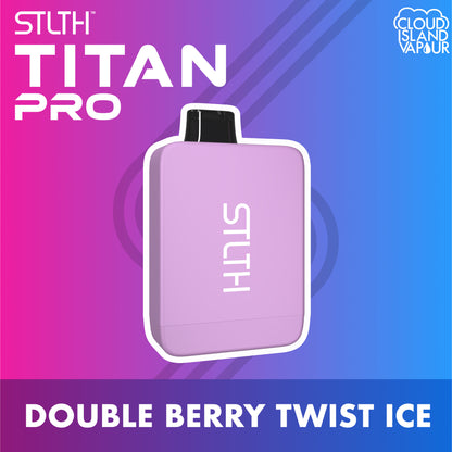 STLTH TITAN PRO Double Berry Twist Ice