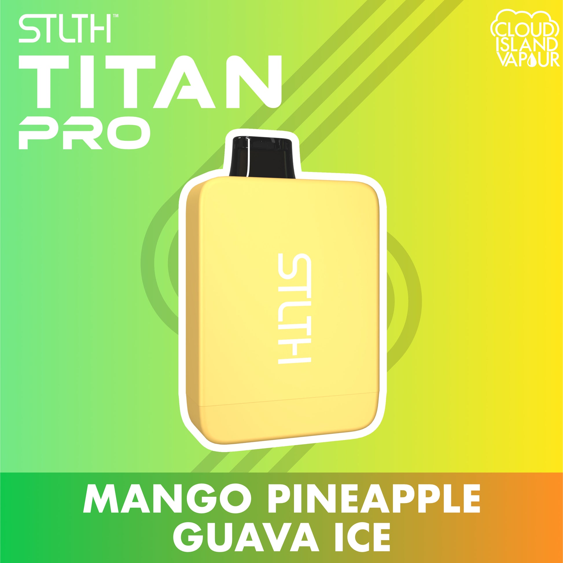 STLTH TITAN PRO Mango Pineapple Guava Ice