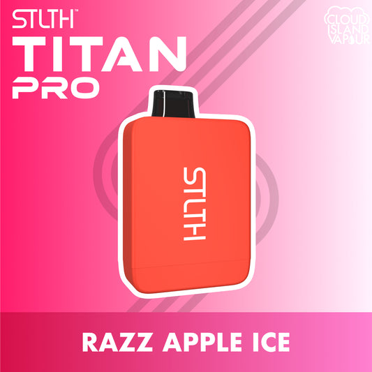 STLTH TITAN PRO Razz Apple Ice