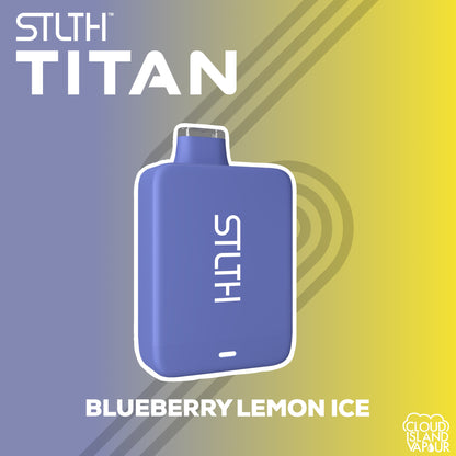 Blueberry Lemon Ice STLTH Titan 10k Disposable Vape. 10000 Puffs STLTH Disposable