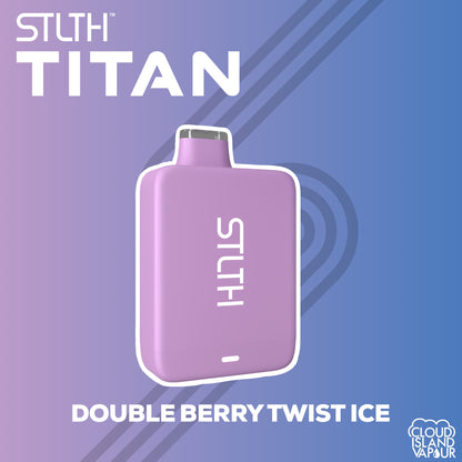 Double Berry Twist Ice STLTH Titan 10k Disposable Vape. 10000 Puffs STLTH Disposable