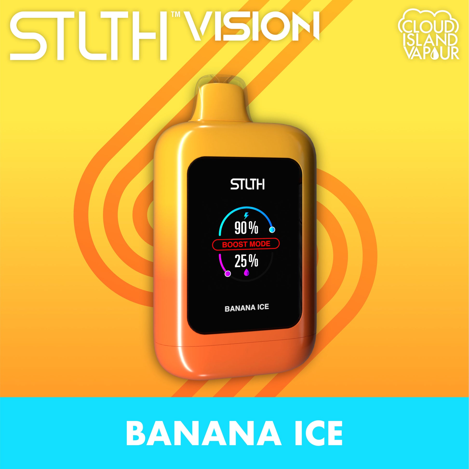 STLTH VISION 20K Disposable Banana Ice