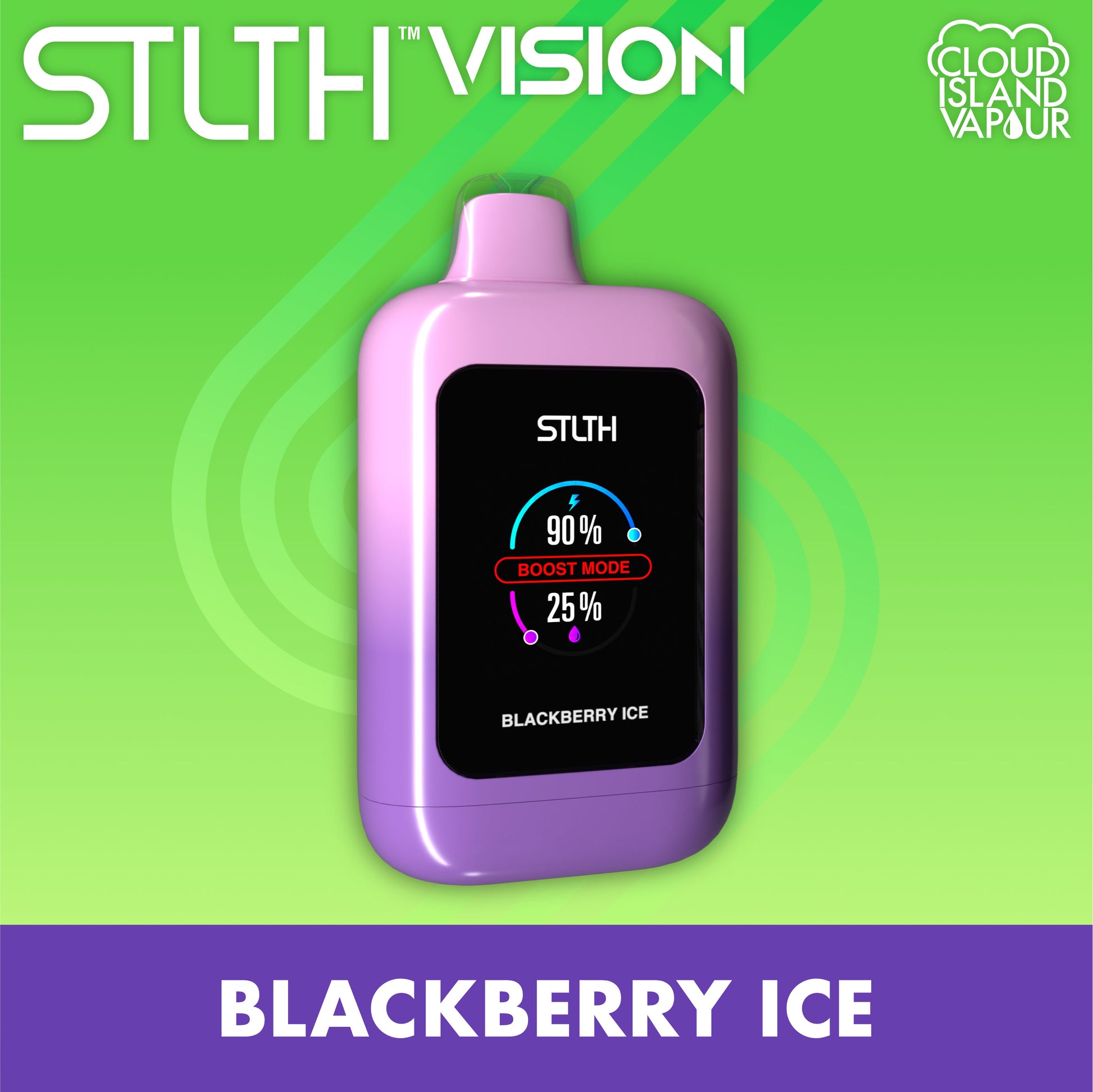 STLTH VISION 20K Disposable Blackberry Ice