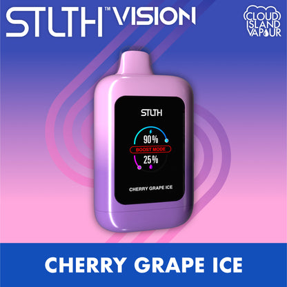 STLTH VISION 20K Disposable Cherry Grape Ice