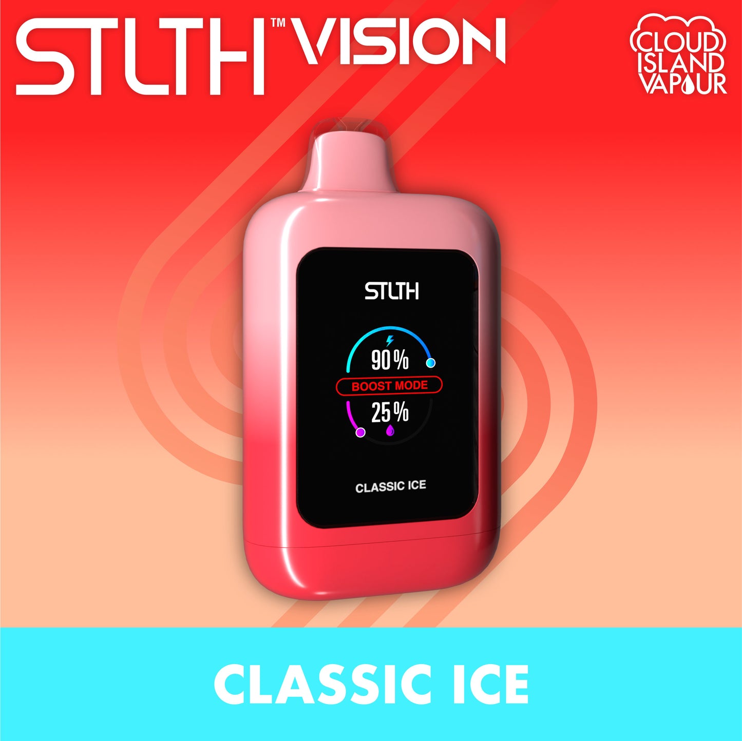 STLTH VISION Disposable Vape - Classic Ice