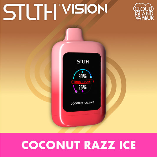 STLTH VISION 20K Disposable Coconut Razz Ice