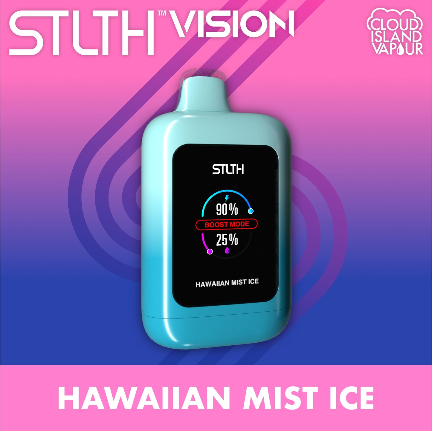 STLTH VISION 20K Disposable Hawaiian Mist Ice