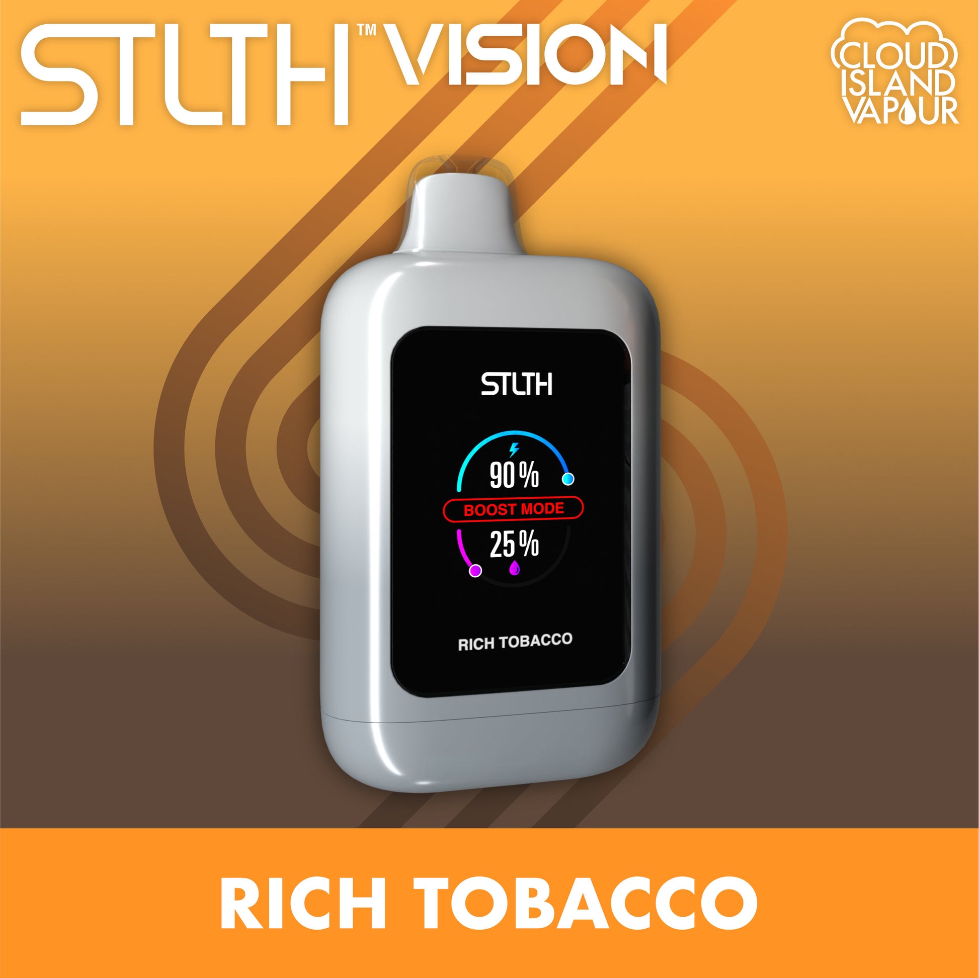 rich tobacco vape NJOY DAILY Disposable Vuse Go 1000 - Rich