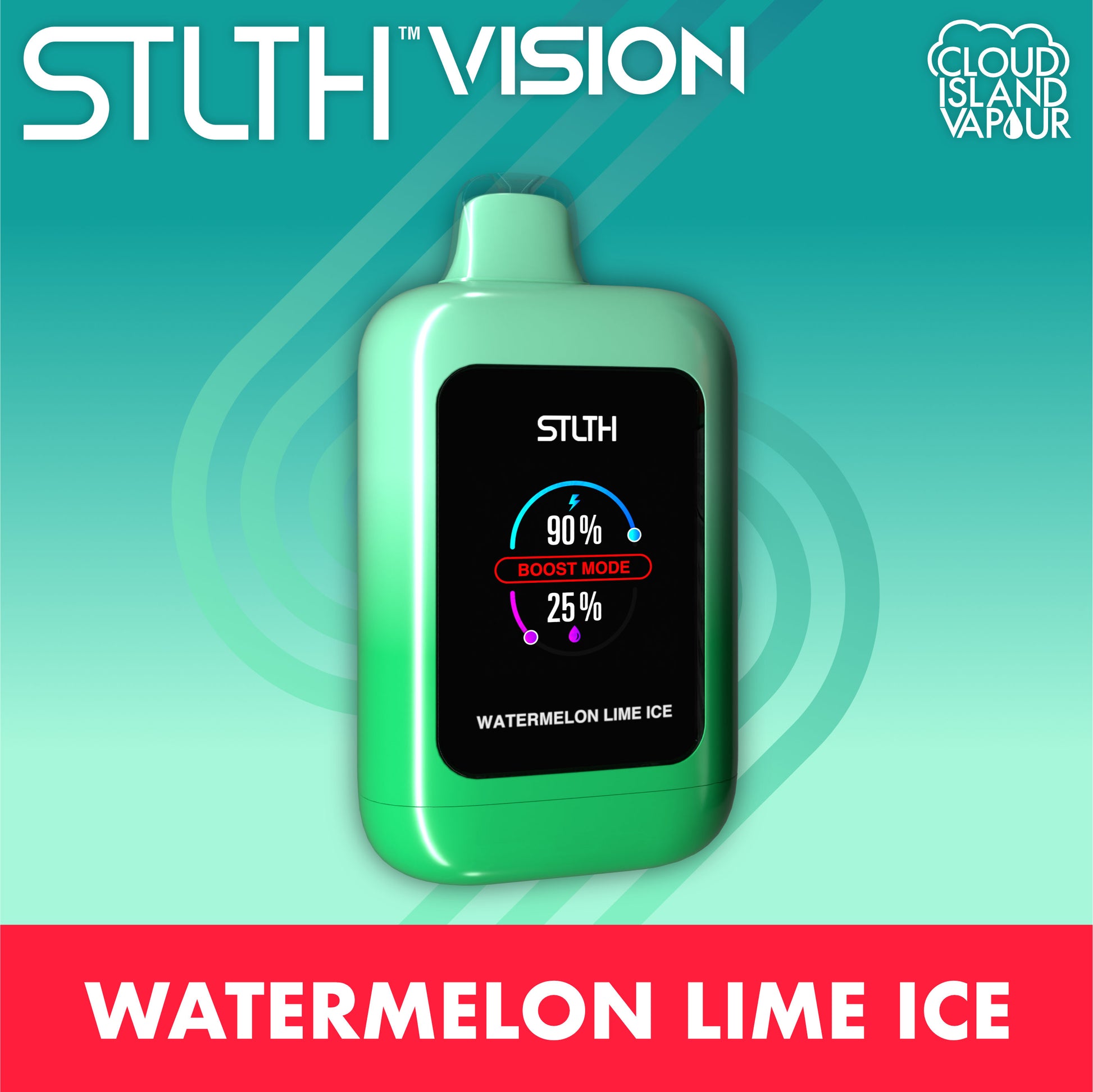 STLTH VISION 20K Disposable Watermelon Lime Ice