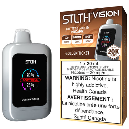 STLTH VISION 20K Disposable Vape Golden Ticket