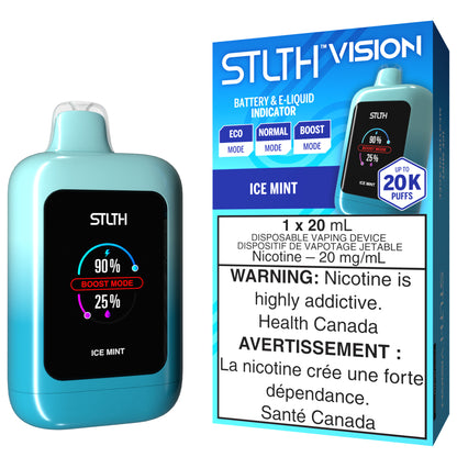 STLTH VISION 20K Disposable Vape Ice Mint