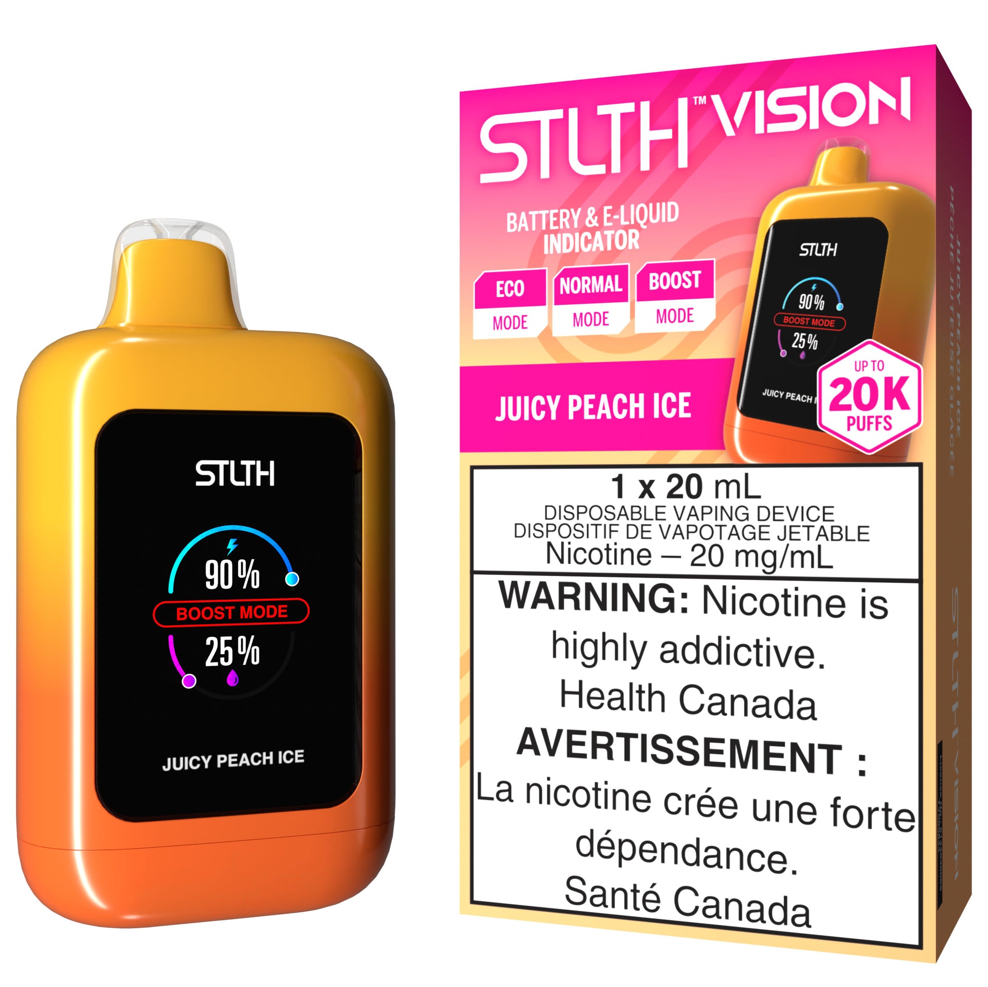 how much is elf bar vape Peach Ice Vape Juice Flavor- BSX Series main image 0