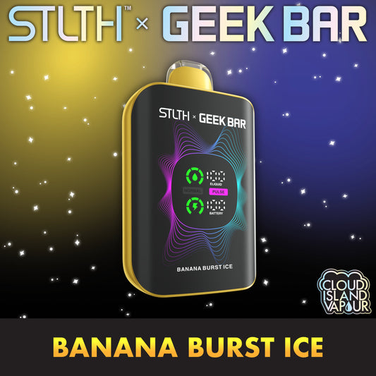 STLTH X GEEK BAR Banana Burst Ice