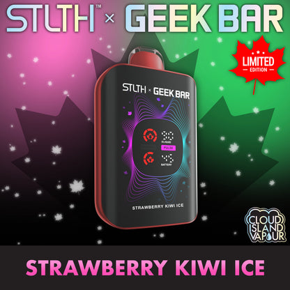 STLTH X GEEK BAR Canada Limited Edition Strawberry Kiwi Ice