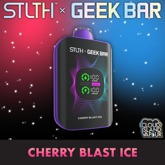 STLTH X GEEK BAR Cherry Blast Ice