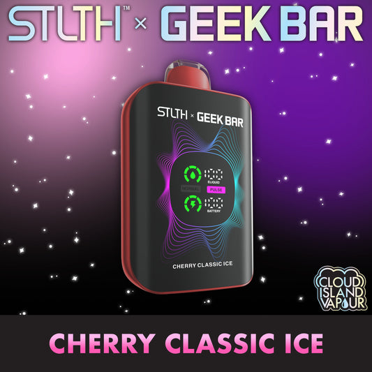STLTH X GEEK BAR Cherry Classic Ice